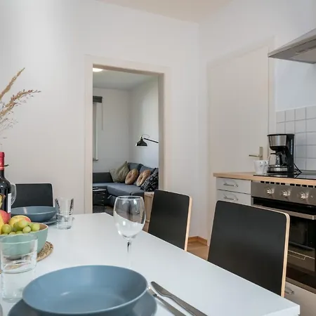 Apartamento Lofts - Gehobene Monteurwohnung Für 4 - Nähe Uni, Klinikum, Industriepark Mittelfeld Kassel