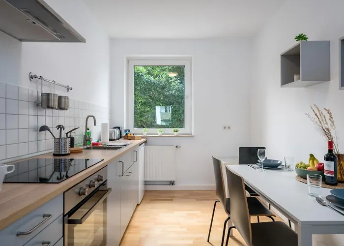 Lofts - Gehobene Monteurwohnung Fuer 4 - Naehe Uni, Klinikum, Industriepark Mittelfeld 公寓